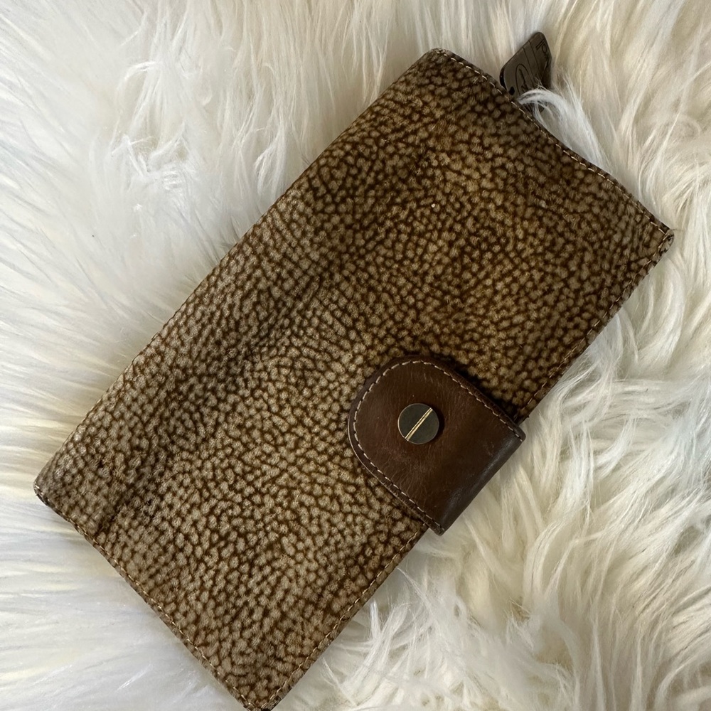 Brown Textured Women's Wallet - Unbranded